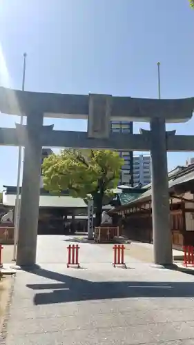 十日恵比須神社の鳥居