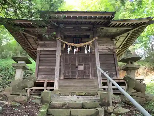 鹿島神社の本殿