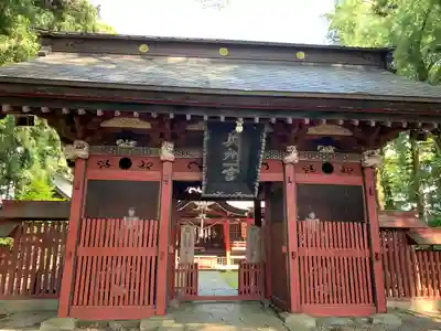 都々古別神社(八槻)の山門・神門