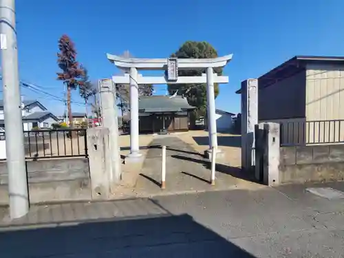 八坂神社(借宿)の鳥居