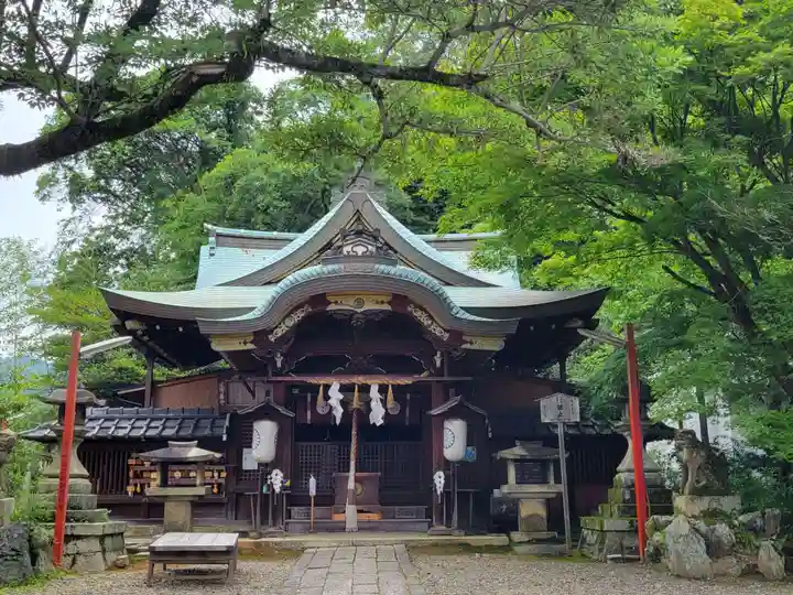 粟田神社の本殿・本堂
