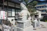 松江宗忠神社の狛犬