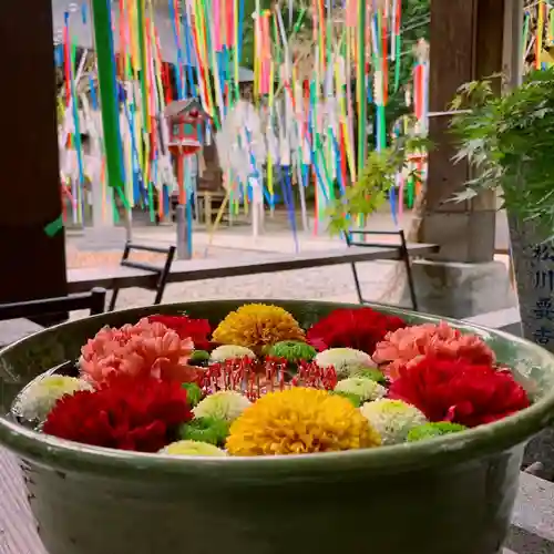 滑川神社 - 仕事と子どもの守り神の手水舎