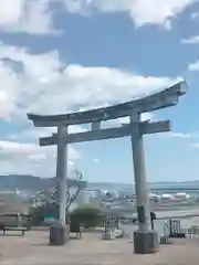 鹿島御児神社の鳥居