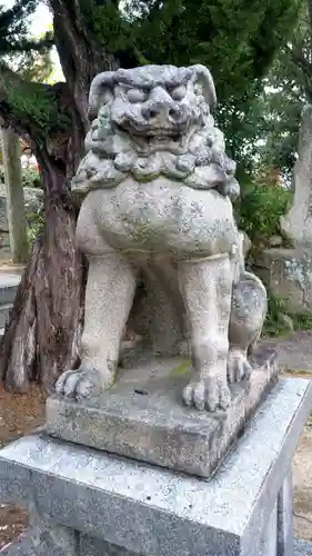 御前神社の狛犬