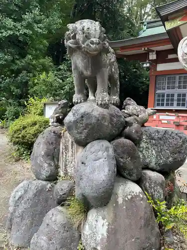 寒田神社の狛犬