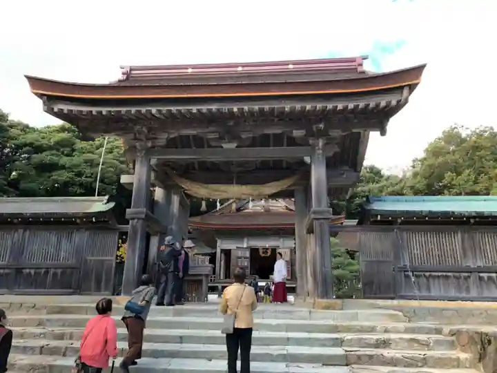 氣多大社の山門・神門