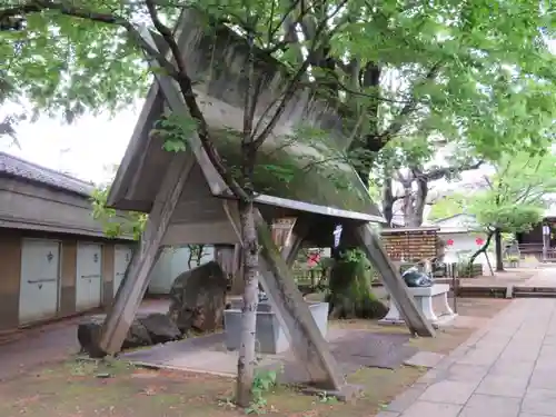 新井天神北野神社の手水