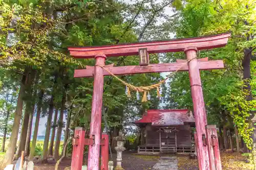 清川神社の鳥居