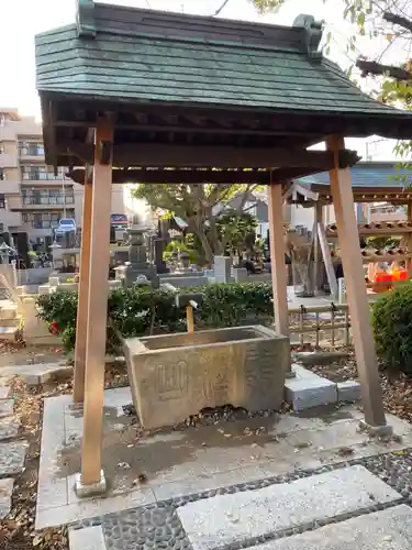 上正寺の手水舎