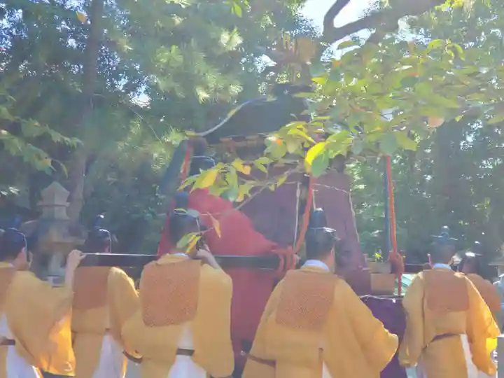 弓弦羽神社のお祭り
