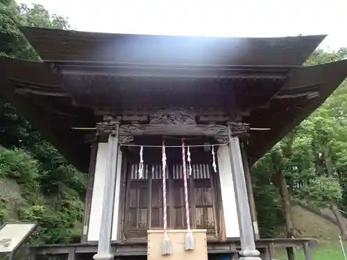 白山神社の本殿・本堂