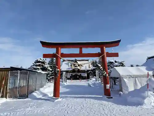 美瑛神社の鳥居