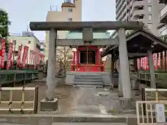 瘡守稲荷(清岸寺境内社)の鳥居