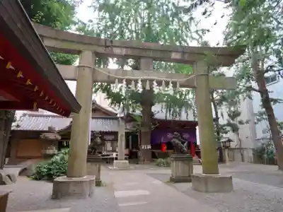 日本橋日枝神社の鳥居
