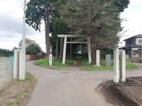 酒門神社の鳥居