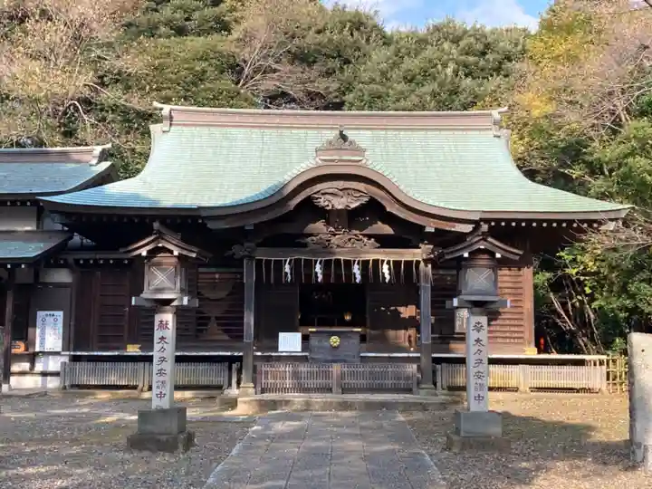 畑子安神社の本殿・本堂
