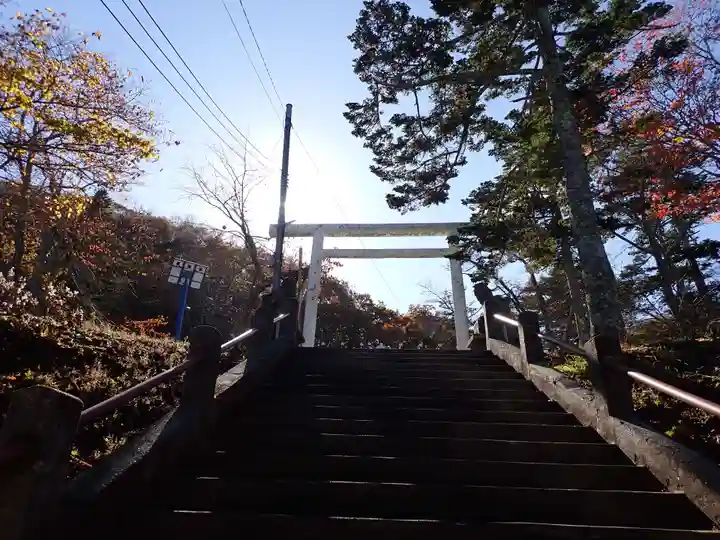 厚岸神社の鳥居