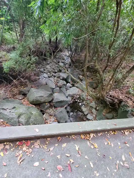 月水石神社の周辺