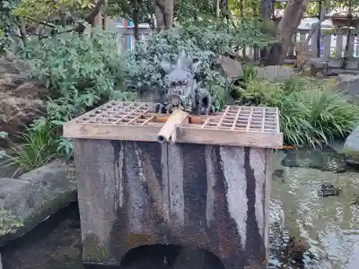 厳嶋神社の手水舎