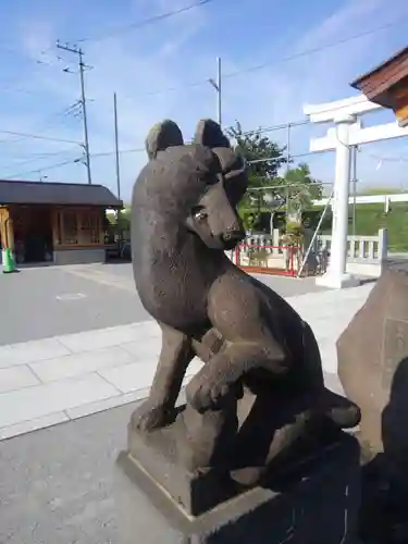 柳野稲荷神社の狛犬