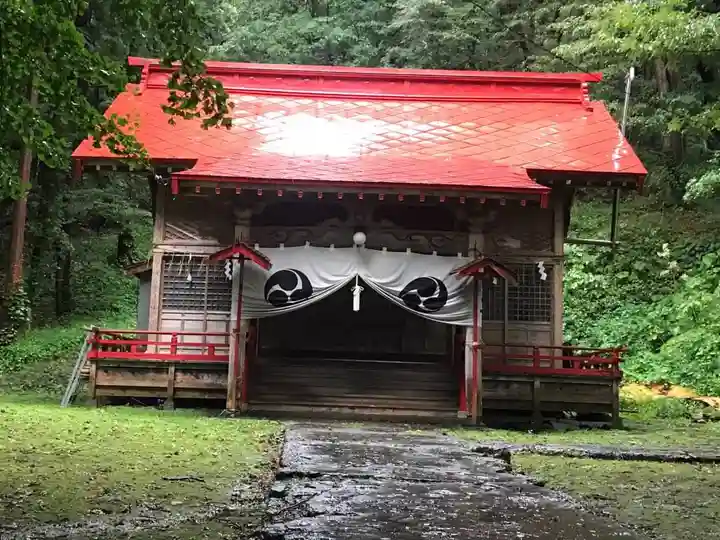 明治宮鹽谷神社の本殿・本堂