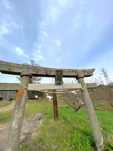 小玉神社の鳥居