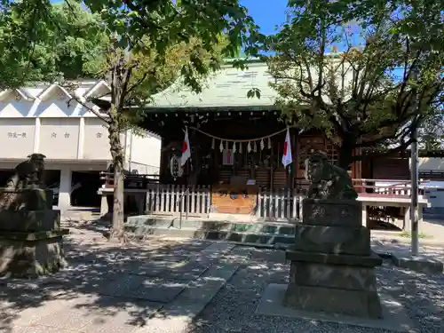 中野氷川神社の本殿・本堂