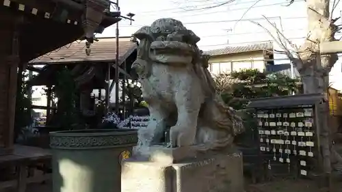 矢切神社の狛犬