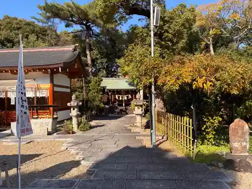 辛國神社の景色