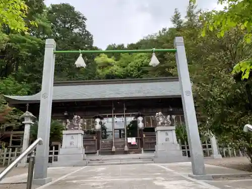 鍬渓神社の本殿・本堂