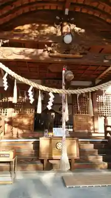 真止戸山神社の本殿・本堂