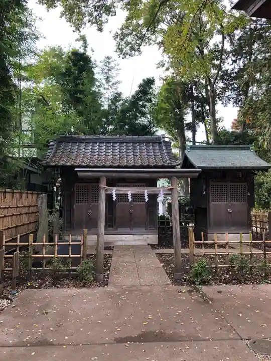 石神井氷川神社の末社・摂社