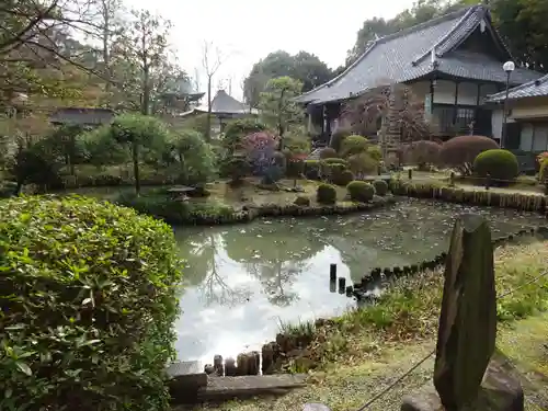 天台宗　長窪山　正覚寺の庭園