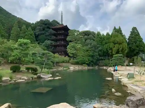 瑠璃光寺の庭園