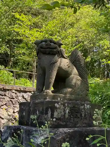 愛別神社の狛犬