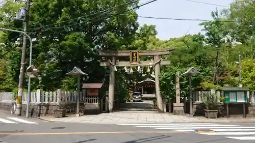 豊崎神社の鳥居