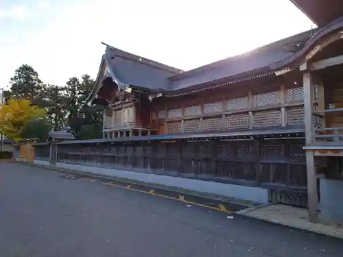 新発田諏訪神社の本殿・本堂