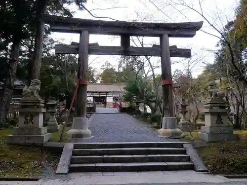 伊太祁曽神社の鳥居