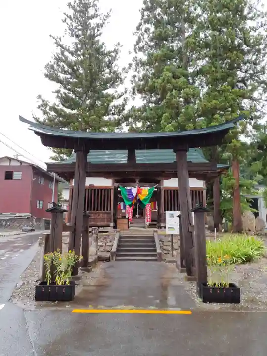 金剛山 正法寺の鳥居