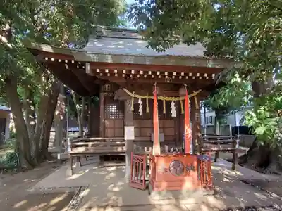 松庵稲荷神社の本殿・本堂