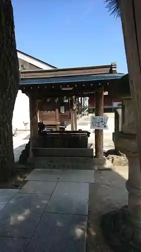 高靇神社の手水舎
