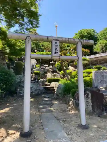 童学寺の鳥居