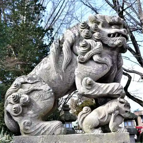 神炊館神社 ⁂奥州須賀川総鎮守⁂の狛犬