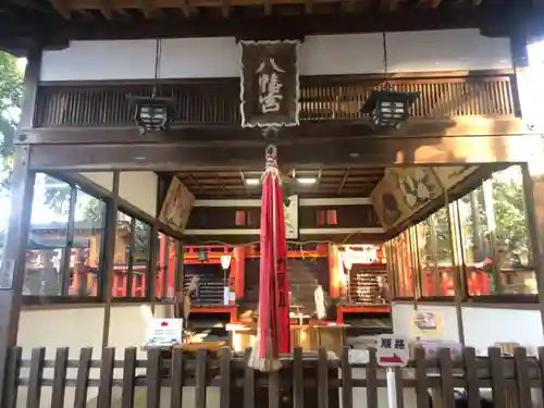 元石清水八幡神社の本殿