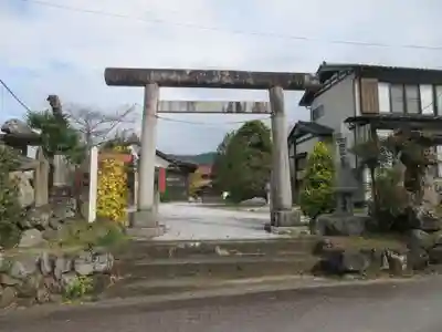 武甲山御嶽神社里宮の鳥居
