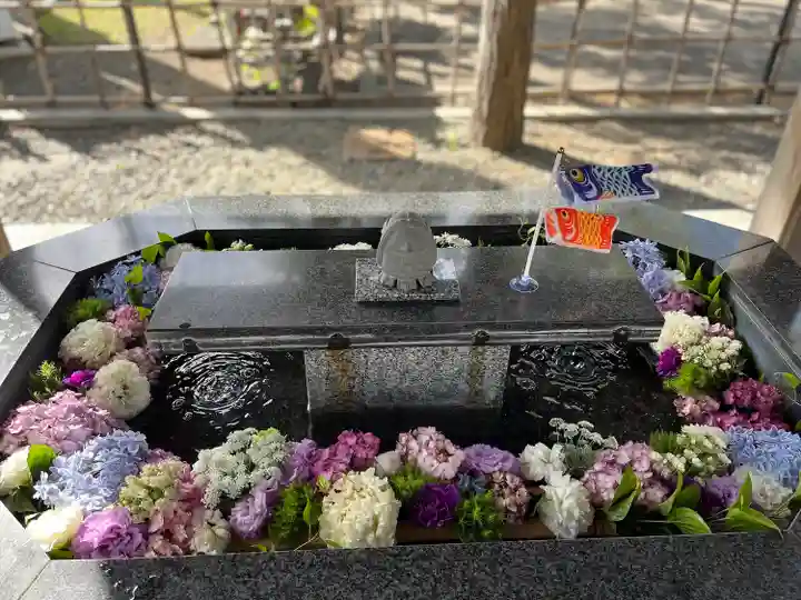 新琴似神社の手水舎