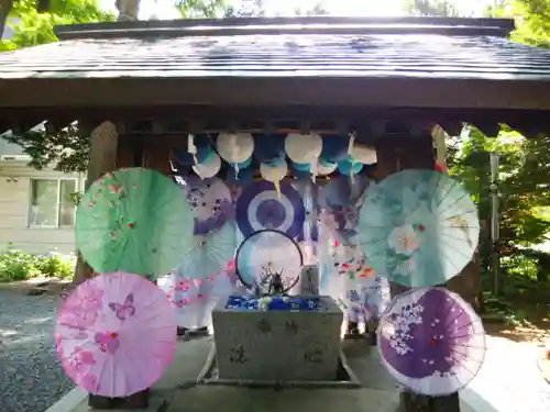 札幌諏訪神社の手水