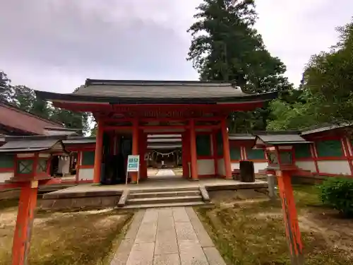 出石神社の山門・神門