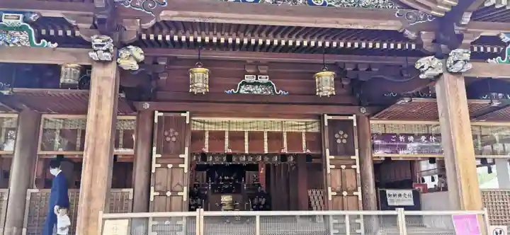 湯島天満宮の本殿・本堂